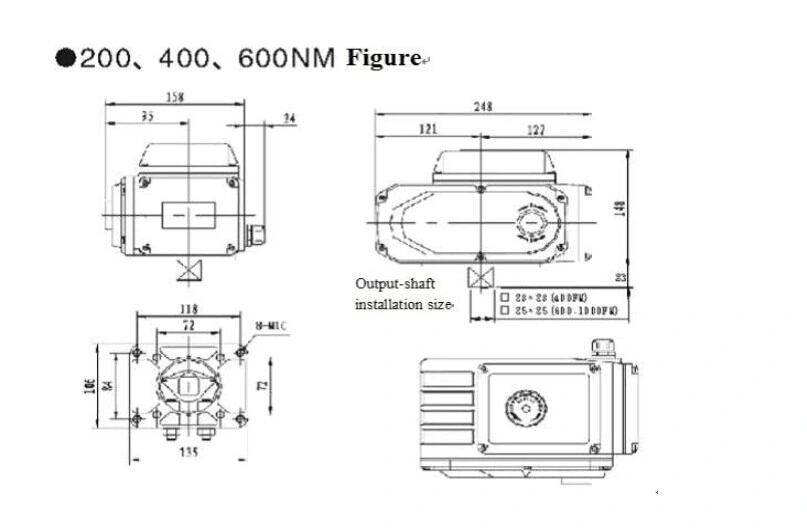 2016 New Quick Switch Electric Control Actuator