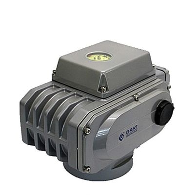 Accionador eléctrico de aleación rápida abierta AC220V Conexión de brida