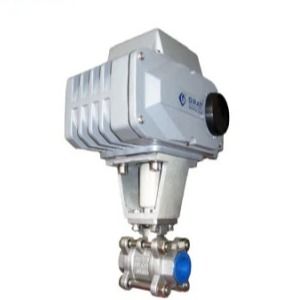 Control de operación eléctrica de la industria química 1 pulgada SS316 válvula de bola