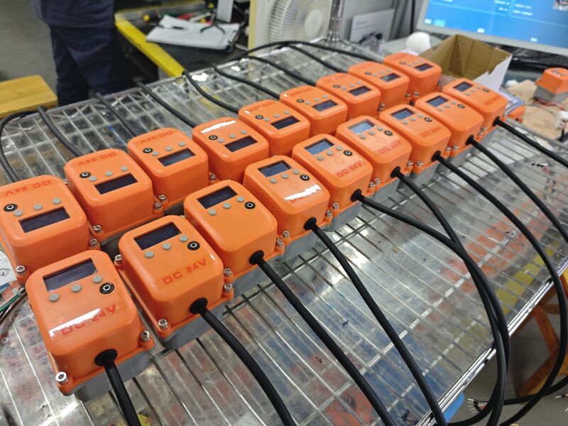 Wuhan Grat Control Valve Co., Ltd. línea de producción del fabricante