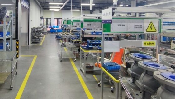 Wuhan Grat Control Valve Co., Ltd. línea de producción del fabricante