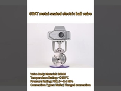 Los entornos difíciles exigen válvulas más resistentes: la válvula de bola eléctrica con asiento metálico GRAT